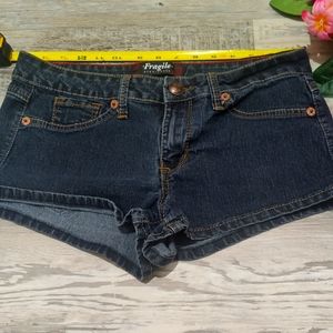 Fragile Jeans Women's Size 9 Jean Shorts